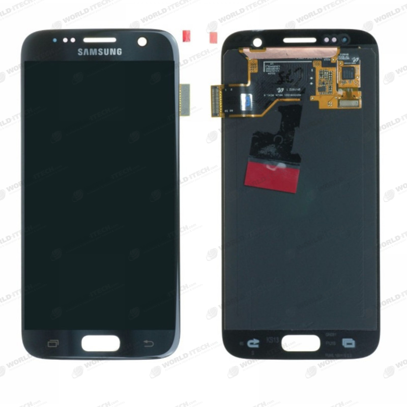 Ecran LCD ORIGINE Samsung Noir S7 SM-G930F - Kit Outils OFFERT Officiel SAMSUNG (Service Pack) GH97-18523A