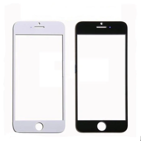 Vitre tactile remplacement Origine Apple iPhone 7 Plus / 8 Plus couleur noir blanc
