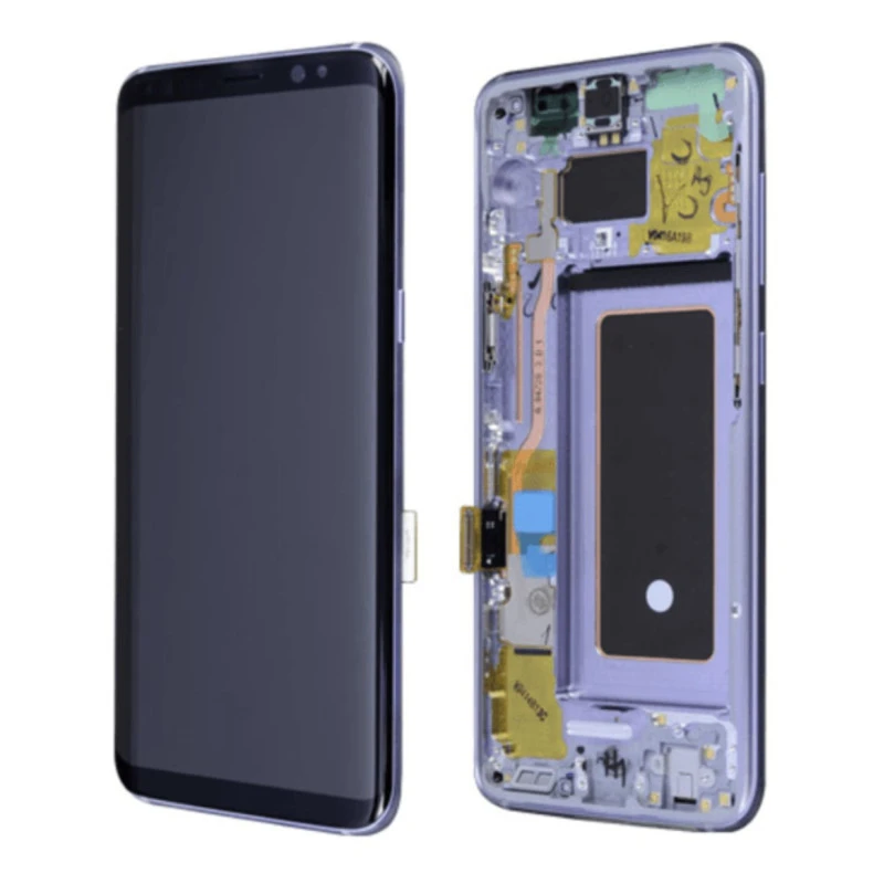 Ecran ORIGINE Samsung Violet avec chassis S8 SM-G950F - Kit Outils OFFERT
