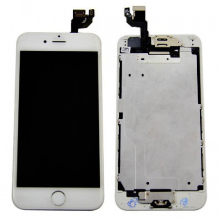 Ecran COMPATIBLE Prémonté Blanc iPhone 6 + Kit Outils OFFERT