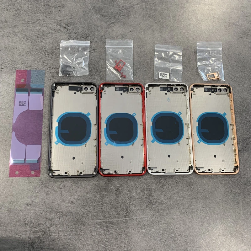 Chassis et vitre arrière assemblé iPhone 8 Plus + KIT OUTILS OFFERTS