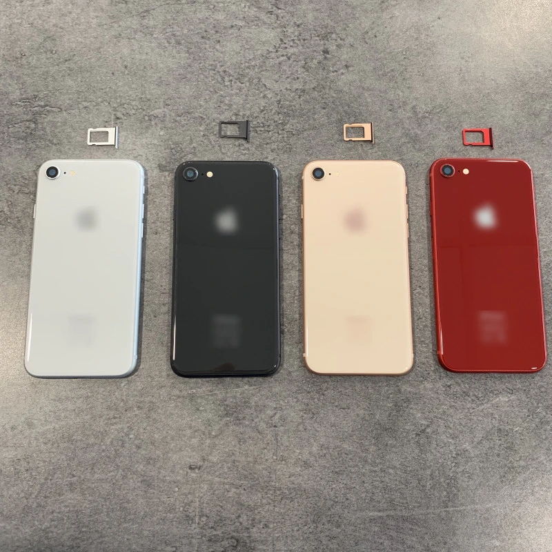 Chassis vitre arrière complet prémonté iPhone 8 - KIT OUTILS OFFERTS