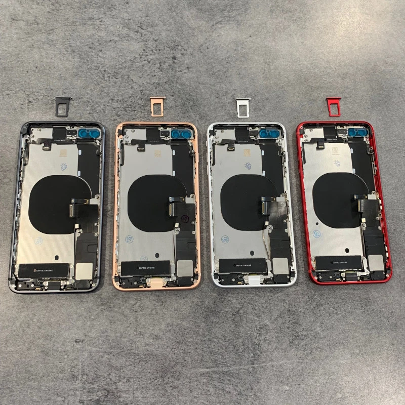 Chassis vitre arrière complet prémonté iPhone 8 Plus - KIT OUTILS OFFERTS