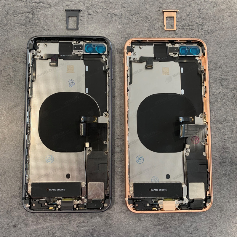 Chassis vitre arrière complet prémonté iPhone 8 Plus - KIT OUTILS OFFERTS