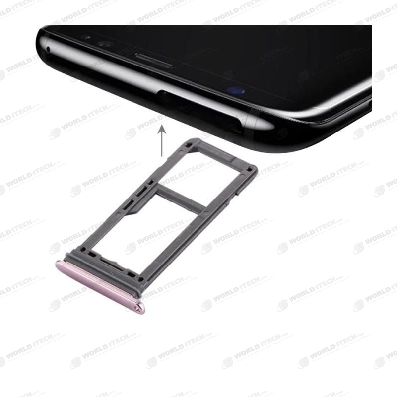 Tiroir Support Carte SIM et Carte Mémoire SD Samsung S8 / S8 Plus