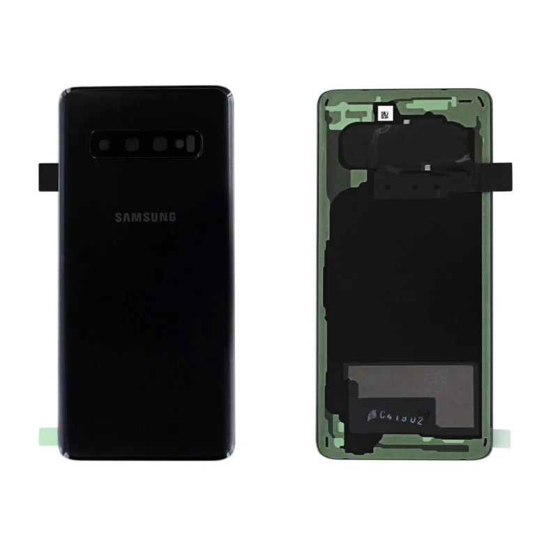 Vitre arrière Noir OFFICELLE Samsung Galaxy S10 SM-G973F GH82-18378A