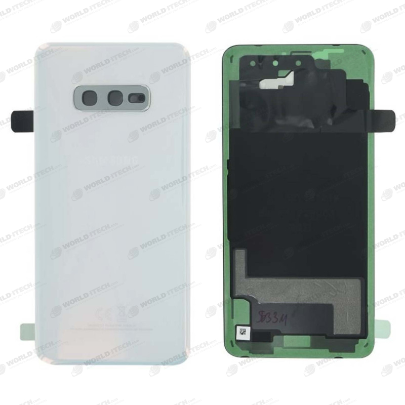 Vitre arrière blanche OFFICIELLE Samsung Galaxy S10E SM-G970F GH82-18452F