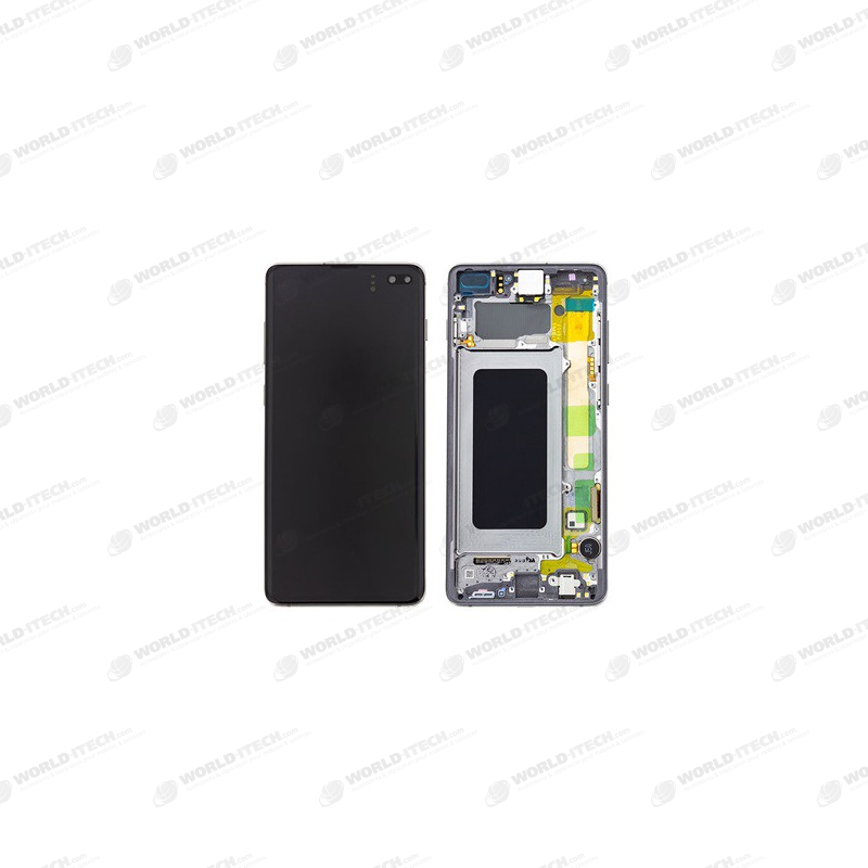 Ecran AMOLED ORIGINE Samsung Noir S10+ SM-G975F GH82-18849A / GH82-18834A