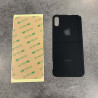 Vitre face arrière noir avec adhésif iPhone XS qualité origine