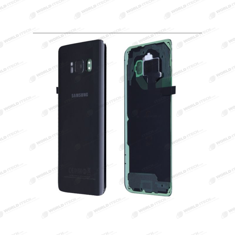 Vitre arrière noir origine officielle Samsung Galaxy S8 Plus SM-G955F GH82-14015A