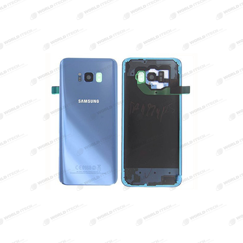 Vitre arrière Bleu origine offcielle Samsung Galaxy S8 SM-G950F GH82-13962D
