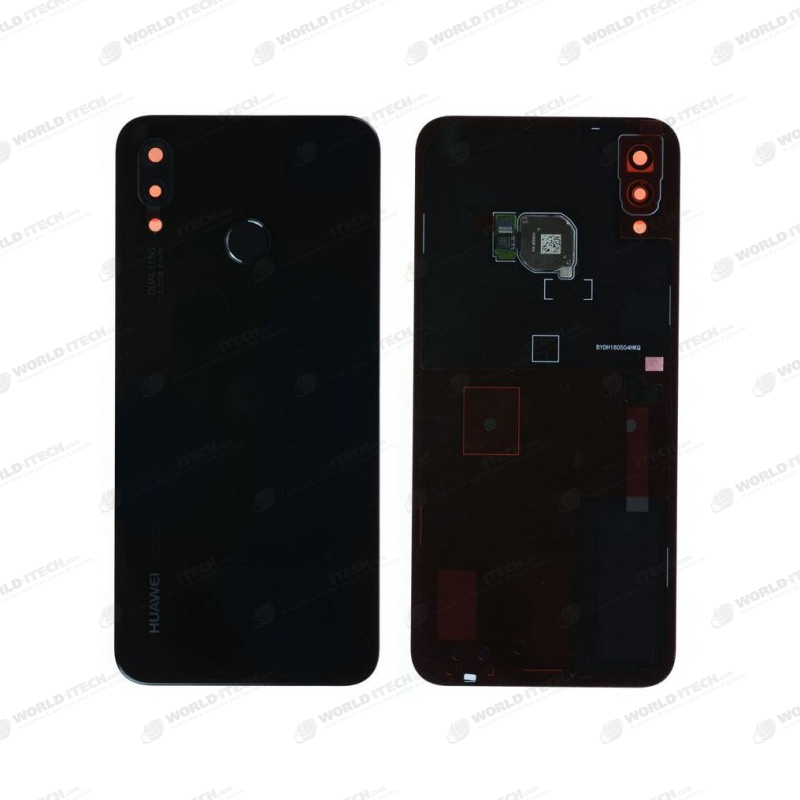 Vitre arrière Noir origine officielle Huawei P20 Lite 02351VPT