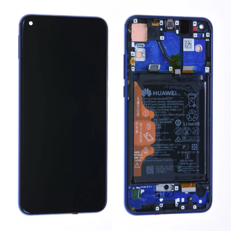 Ecran OFFICIEL Honor Bleu avec chassis View 20 - Kit Outils OFFERT