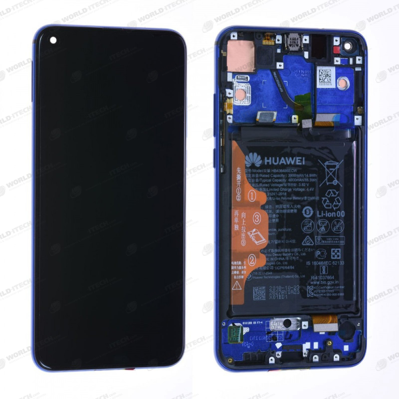 Ecran OFFICIEL Honor Bleu avec chassis View 20 - Kit Outils OFFERT