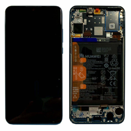 Ecran OFFICIEL Huawei Noir avec chassis P30 Lite - Kit Outils OFFERT