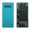 Vitre arrière VERT COMPATIBLE Samsung Galaxy S10 Plus SM-G975F GH82-18406E