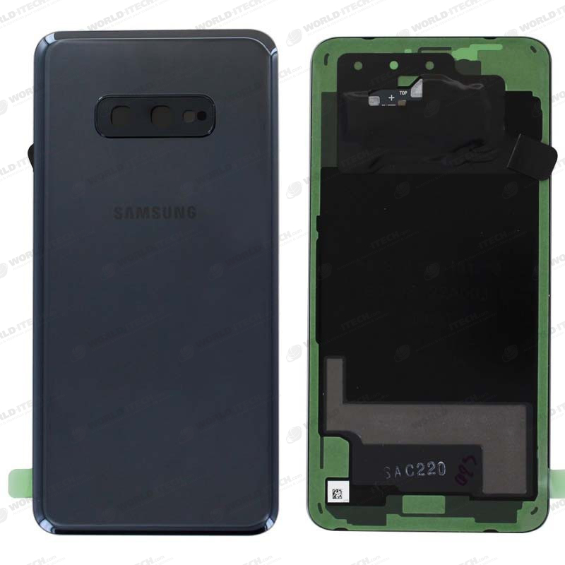Vitre arrière Noir COMPATIBLE Samsung Galaxy S10 SM-G973F GH82-18452A