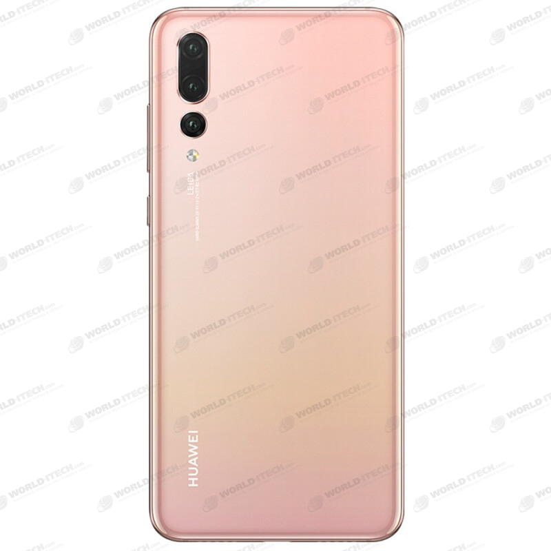 Vitre arrière or gold pink Rose COMPATIBLE Huawei P20 Pro + Kit Outils OFFERT