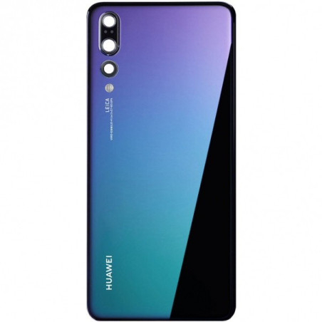 Vitre arrière Twillight bleu violet COMPATIBLE Huawei P20 Pro + Kit Outils OFFERT