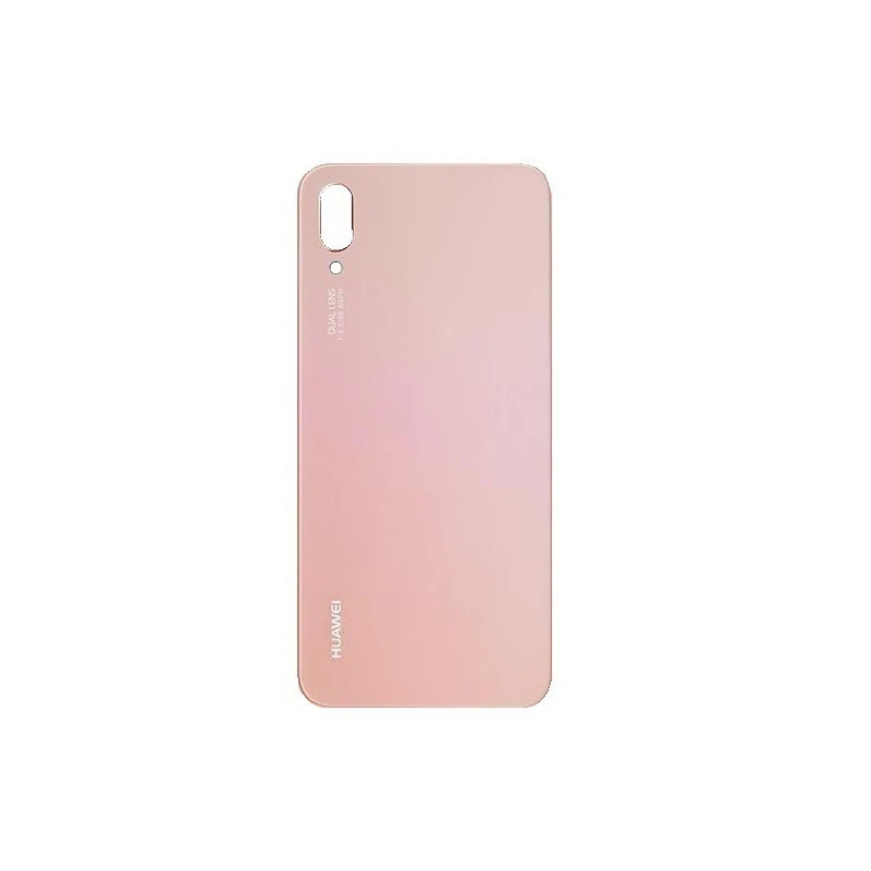 Vitre arrière Rose Saumon COMPATIBLE Huawei P20 - Outils OFFERTS