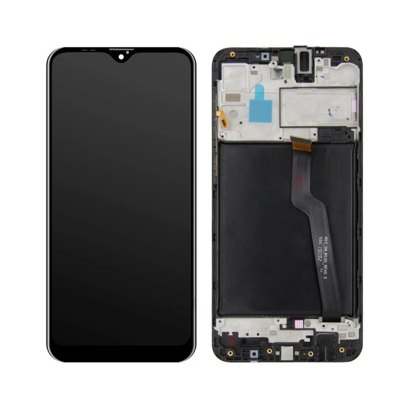 Ecran sur chassis Noir OFFICIEL Samsung A10 SM-A105F / SM-A105FN / SM-A105G/DS / SM-A105M/DS - Kit Outils OFFERT GH82-20227A