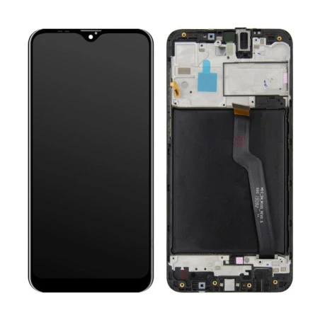 Ecran sur chassis Noir OFFICIEL Samsung A10 SM-A105F / SM-A105FN / SM-A105G/DS / SM-A105M/DS - Kit Outils OFFERT GH82-20227A