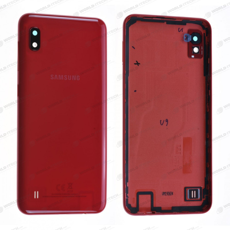 Coque arrière Rouge COMPATIBLE Samsung Galaxy A10 SM-A105F