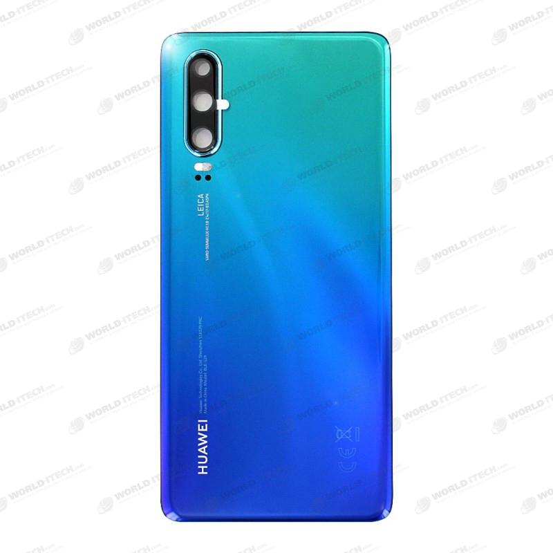 Vitre arrière bleu OFFICIELLE Huawei P30