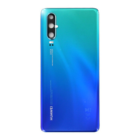 Vitre arrière bleu OFFICIELLE Huawei P30