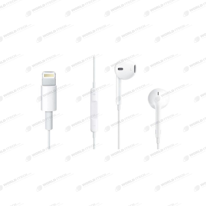 Ecouteurs EarPods blanc prise lightning iPhone 7 8 X XS 11 PRO MAX