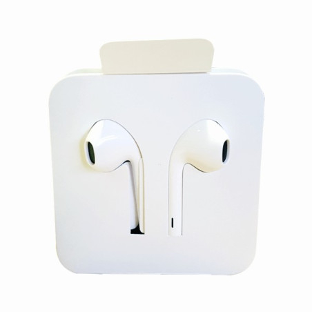 Ecouteurs EarPods blanc prise lightning iPhone 7 8 X XS 11 PRO MAX