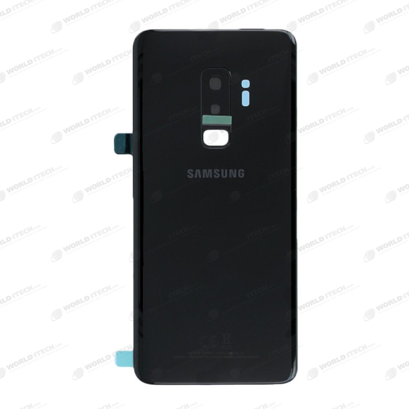 Vitre arrière Noir ORIGINE Samsung Galaxy S9 Plus SM-G965F GH82-15652A service pack officielle