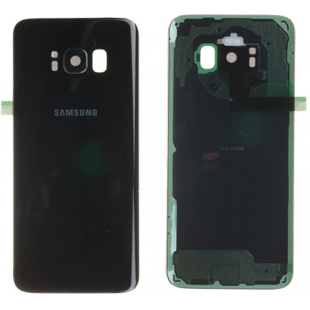 Vitre arrière noir COMPATIBLE Samsung Galaxy S8 Plus SM-G955F