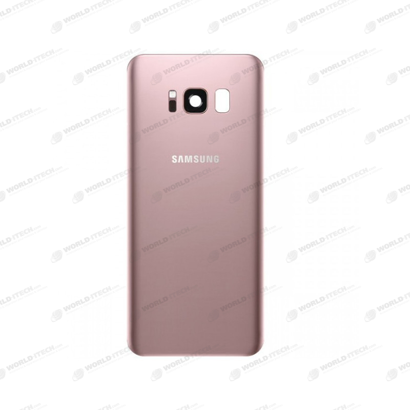 Vitre arrière Rose COMPATIBLE Samsung Galaxy S8 SM-G950F