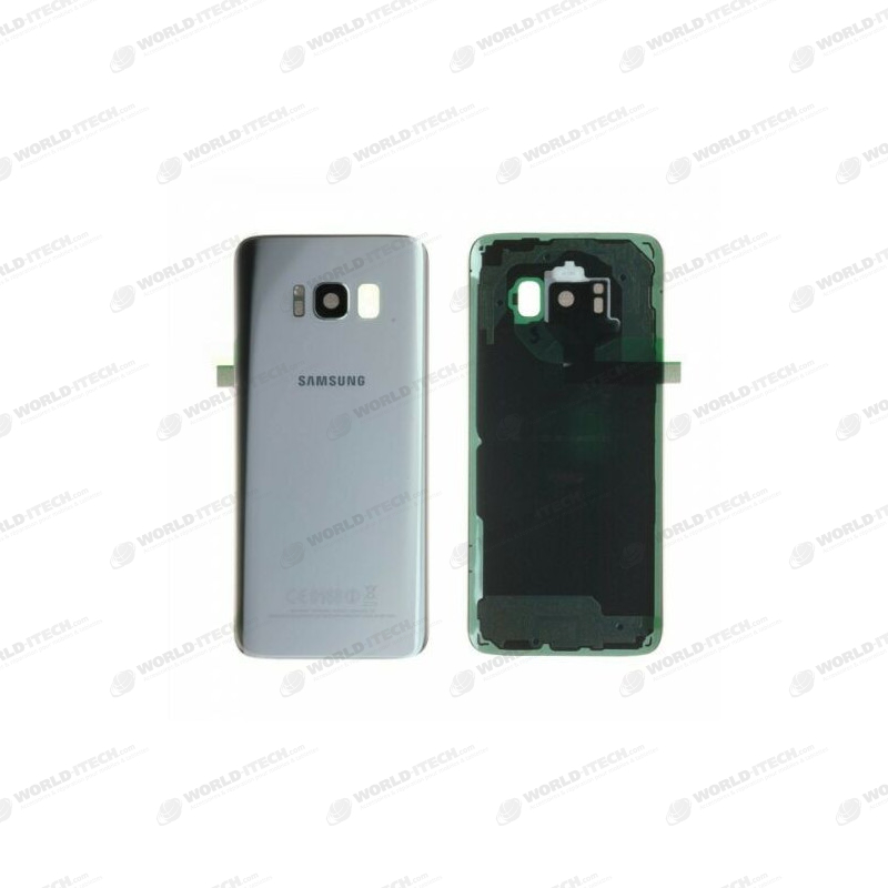 Vitre arrière Argent origine Samsung Galaxy S8 Plus SM-G955F GH82-14015B