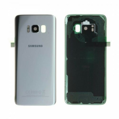 Vitre arrière Argent origine Samsung Galaxy S8 Plus SM-G955F GH82-14015B
