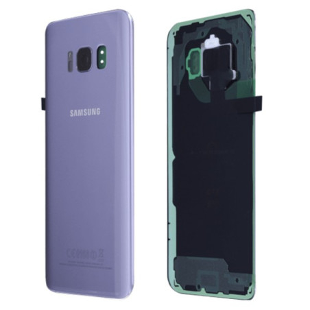 Vitre arrière Violet COMPATIBLE Samsung Galaxy S8 SM-G950F