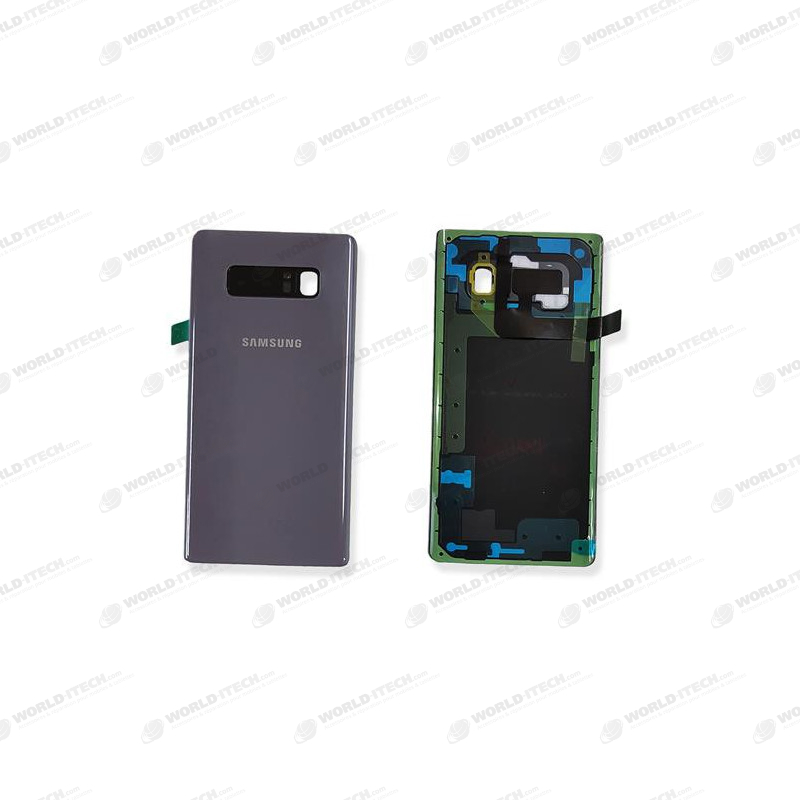 Vitre arrière gris orchidée violet origine officielle Samsung Galaxy Note 8 SM-N950F GH82-14979C