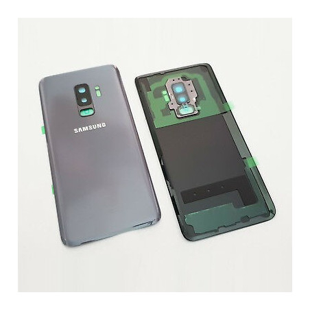Vitre arrière Argent Gris ORIGINE Samsung Galaxy S9 Plus SM-G965F