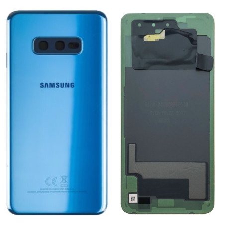 Vitre arrière Bleu prisme OFFICIELLE Samsung Galaxy S10E SM-G970F GH82-18452C