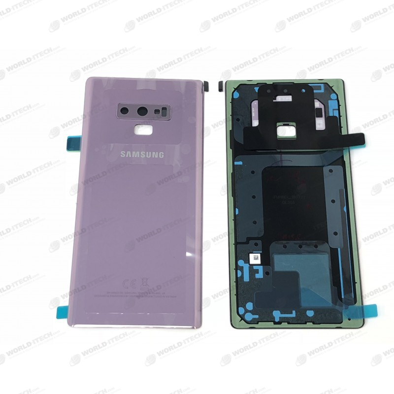 Vitre arrière violet orchidée origine officielle Samsung Galaxy Note 9 SM-N960F GH82-16920E
