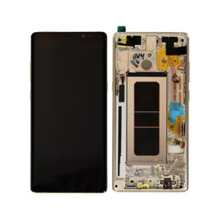 Ecran sur chassis Noir OFFICIEL Samsung Note 8 SM-N950F GH97-21065A