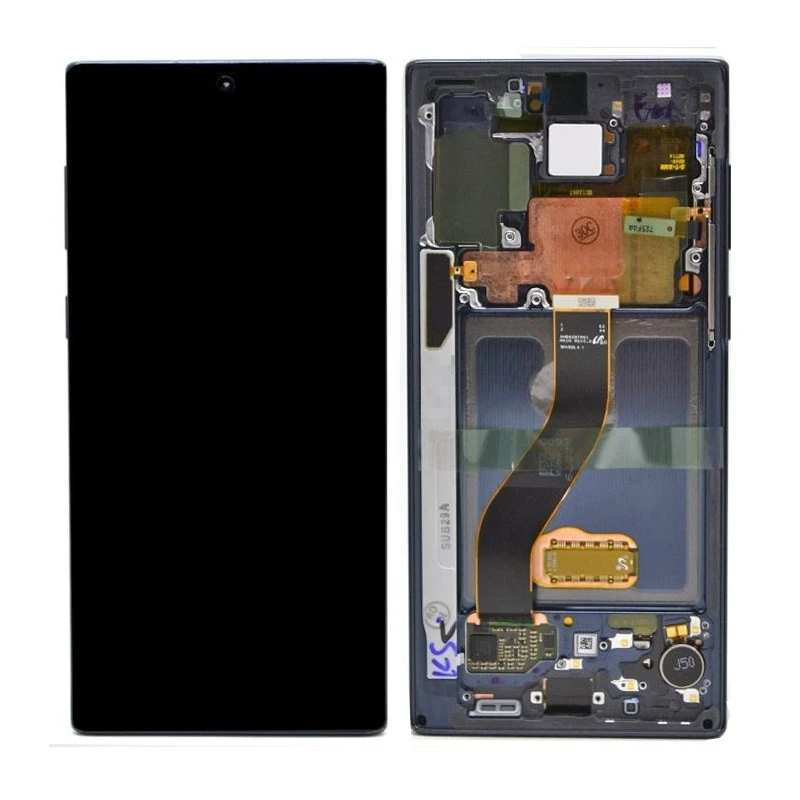 Ecran sur chassis Noir OFFICIEL Samsung Note 10 SM-N970F GH82-20818A