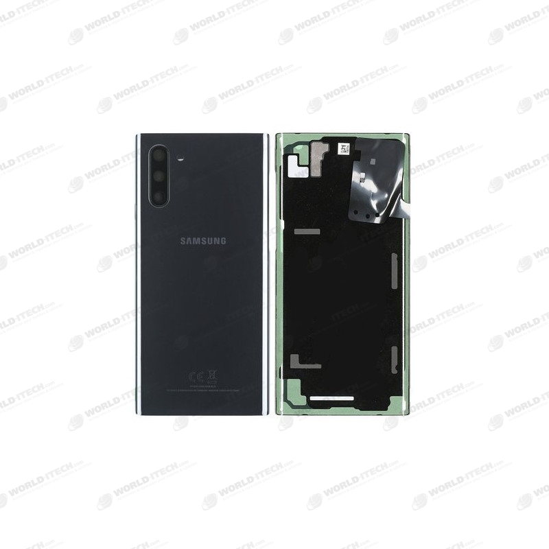 Vitre arrière noir origine officielle Samsung Galaxy Note 10 SM-N970F GH82-20528A