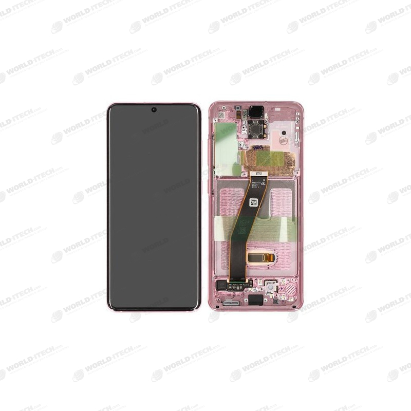 Ecran super AMOLED ORIGINE Samsung rose S20 SM-G980F service pack officiel GH82-22131C
