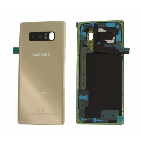 Vitre arrière or origine officielle Samsung Galaxy Note 8 DUOS SM-N950F GH82-14985D