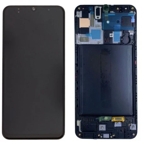 Ecran sur chassis Noir OFFICIEL Samsung A71 SM-A715F GH82-22152A