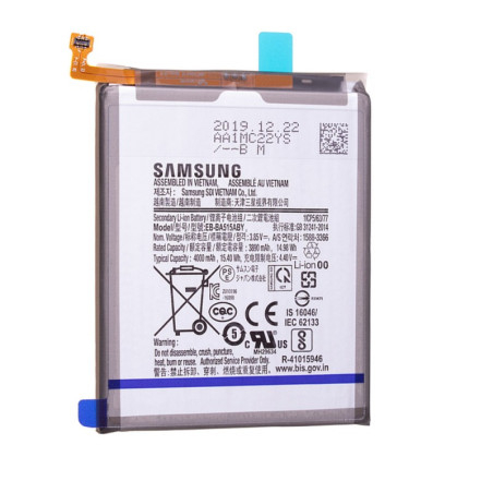 Batterie OFFICIELLE Samsung A51 4000mAh GH82-21668A EB-BA515ABY