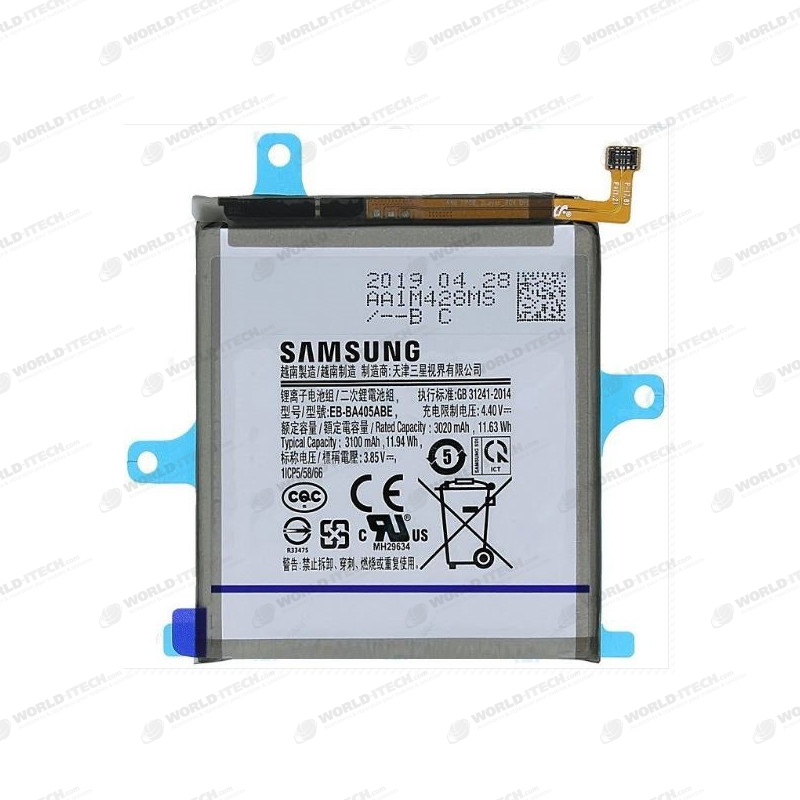 Batterie OFFICIELLE Samsung A40 3100mAh GH82-19582A EB-BA405ABE