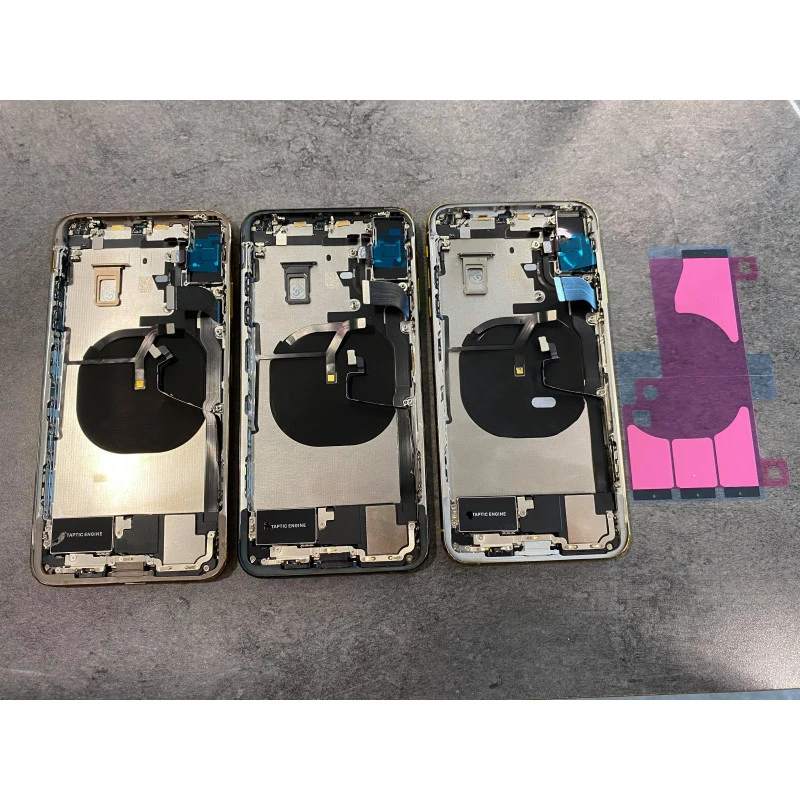 Chassis vitre arrière complet prémonté iPhone XS MAX - KIT OUTILS OFFERTS